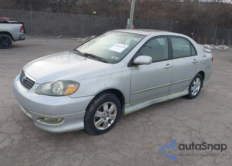 2005 Toyota Corolla S z USA, uszkodzony, nr VIN 2T1BR32E15C425507